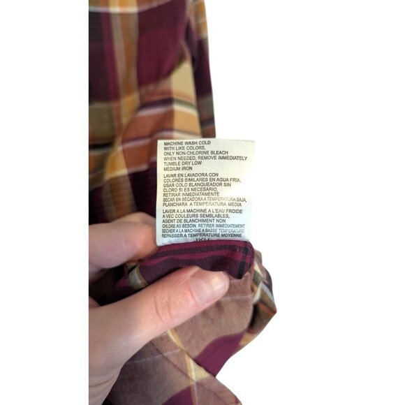 Vintage TwentyX by Wrangler Jeans men's 100% cotton shirt size M long sleeve EUC - Picture 7 of 8